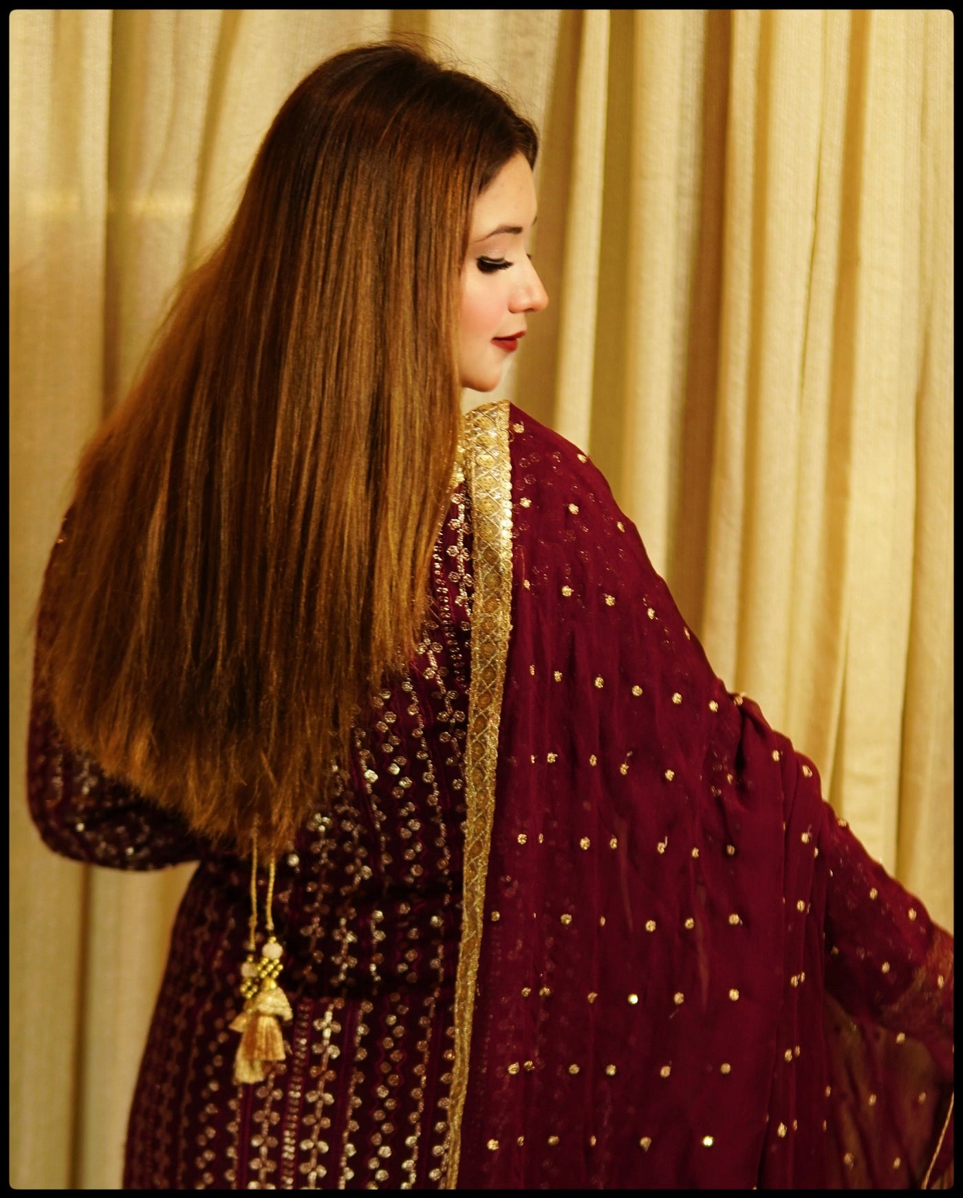 Maroon Gharara